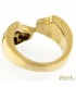 Anello in Corallo in oro giallo 18kt con diamanti ct.0,15