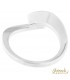 Anello di Fidanzamento in oro bianco 18kt con diamante 0,34ct. colore G purezza VS2