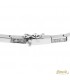 Bracciale tennis in oro 18kt con Diamanti 0,28ct colore G purezza VS2