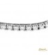 Bracciale tennis in oro 18kt con Diamanti 4,62ct. colore G purezza VS2