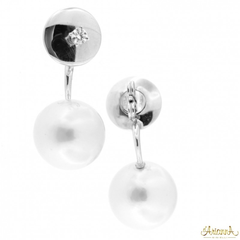 Orecchini con Perla D103