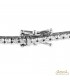 Bracciale Tennis in oro bianco 18kt con Diamanti 1,76ct. colore G purezza VS2