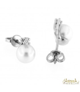 Orecchini con Perla D82