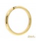 Fede in oro giallo 18kt con diamante 0,11ct. colore G purezza VS2