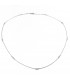 Collana con Diamanti alternati 0,14ct. G VS2